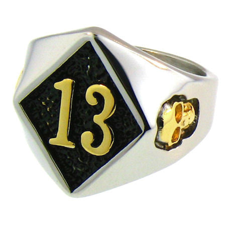 Diamond 13 -Gold - Unleashed Jewelry