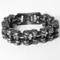 Stainless Steel Bike Chain 1' Antique - Unleashed Jewelry