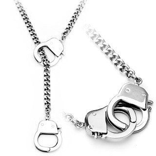 Handcuff Necklace - Unleashed Jewelry