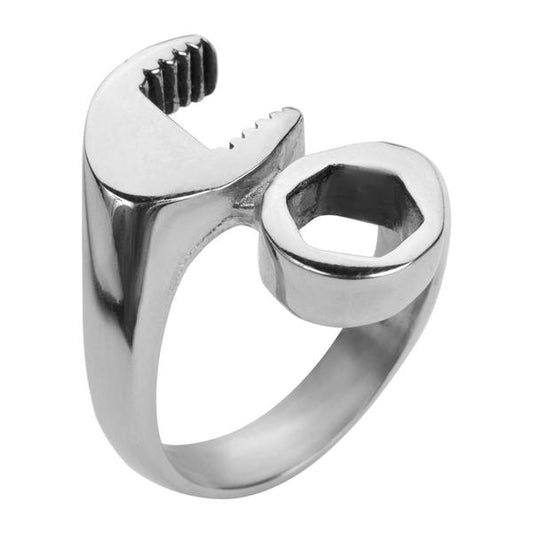 Wrench ring- Silver - Unleashed Jewelry