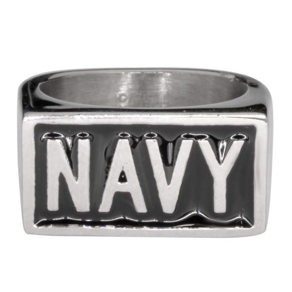NAVY Stainless Steel Ring - Unleashed Jewelry