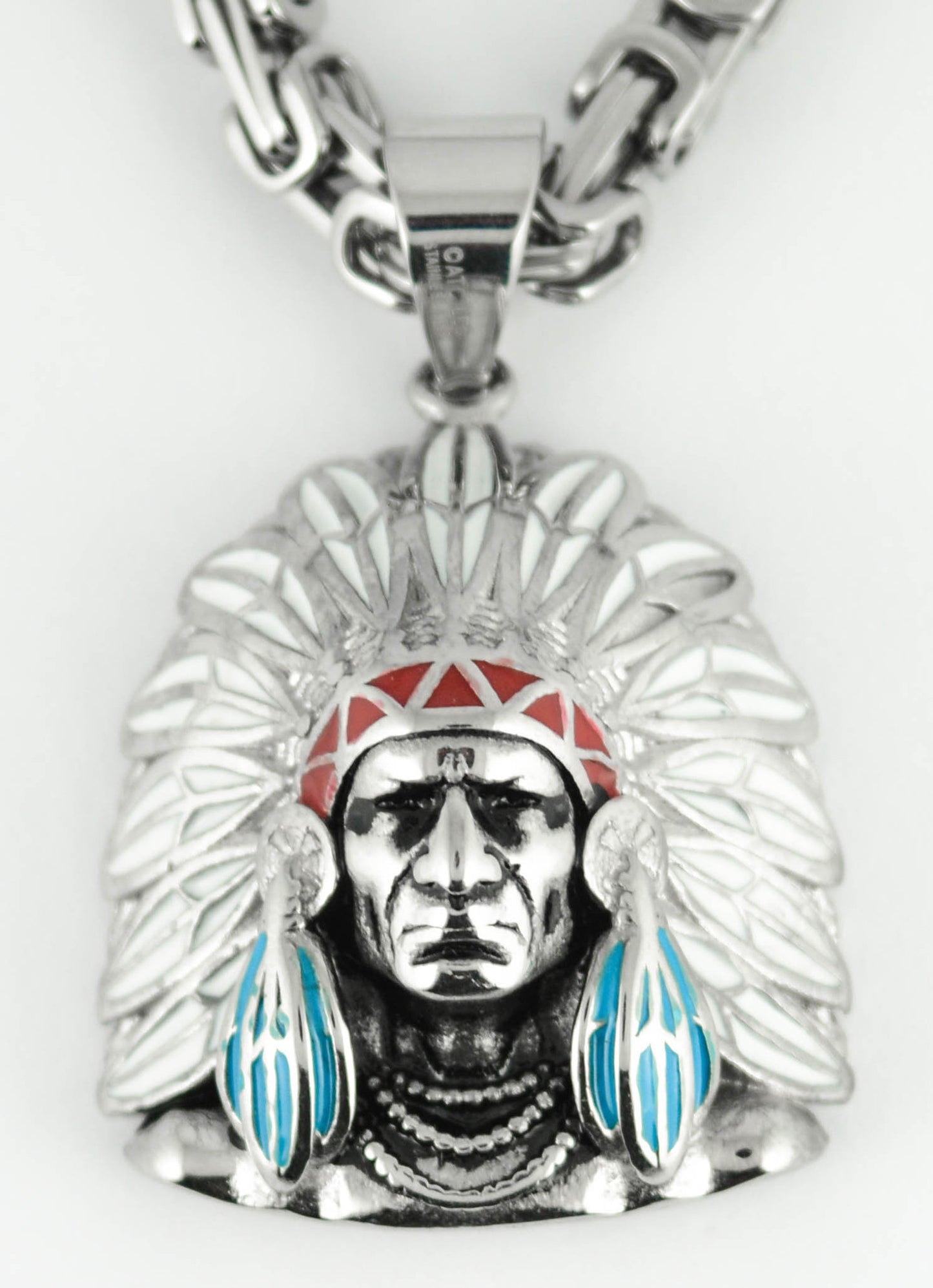 Indian Chief Head - Unleashed Jewelry