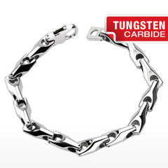 Tungsten Pyramid Link - Unleashed Jewelry