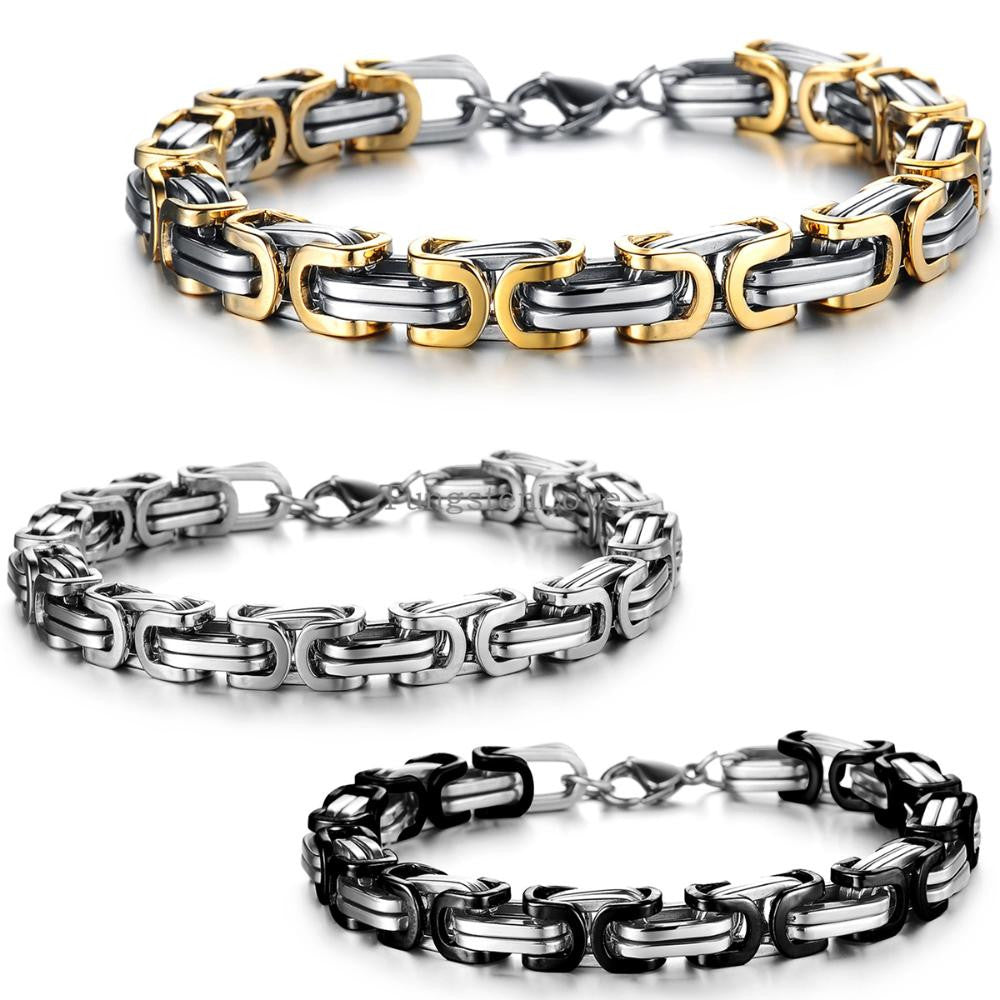 Russian- Black and Stainless - Unleashed Jewelry